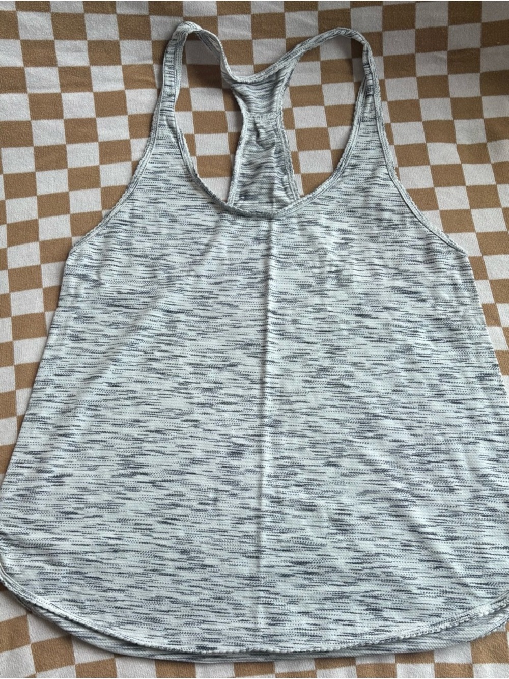 lululemon athletica Women's Gray Space-Dye Racerback Tank